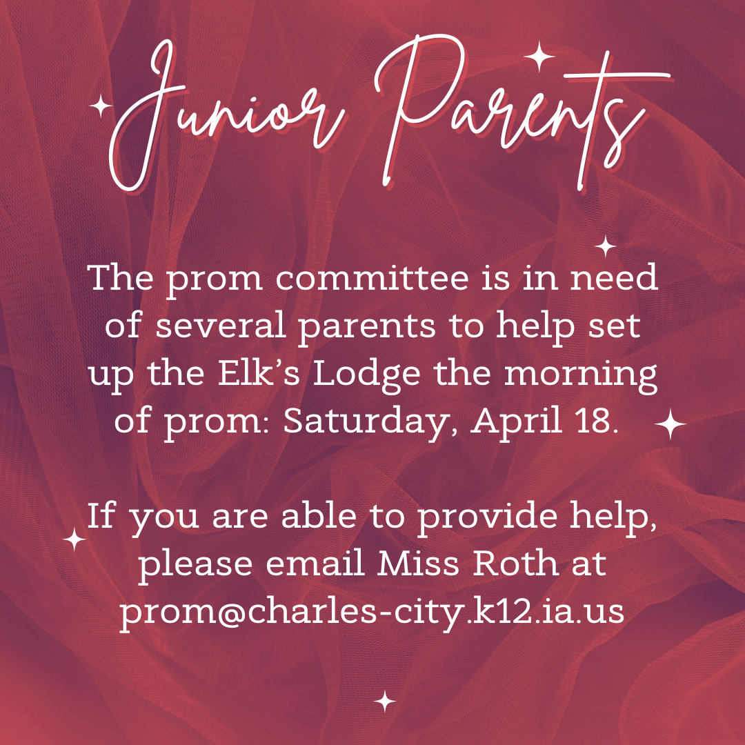 January 18th CCHS Weekly Newsletter